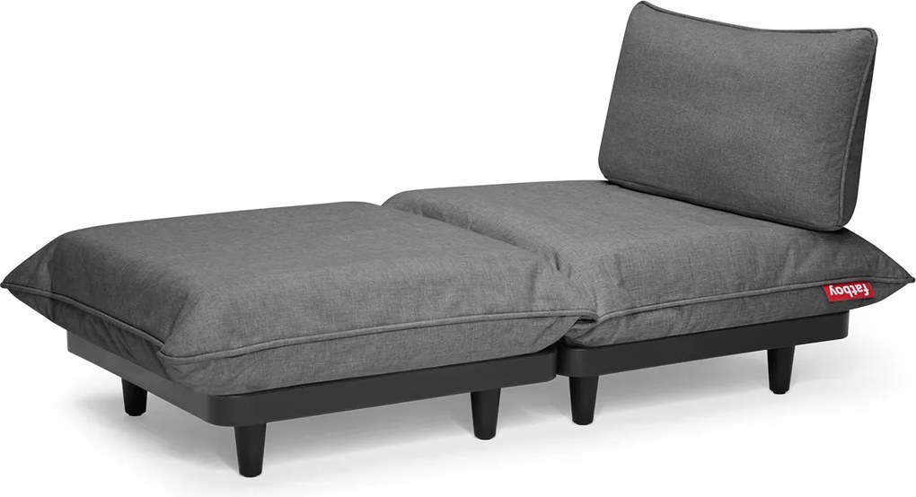 Șezlong de grădină Paletti Daybed, culori multiple - Fatboy Culoare: gri piatră