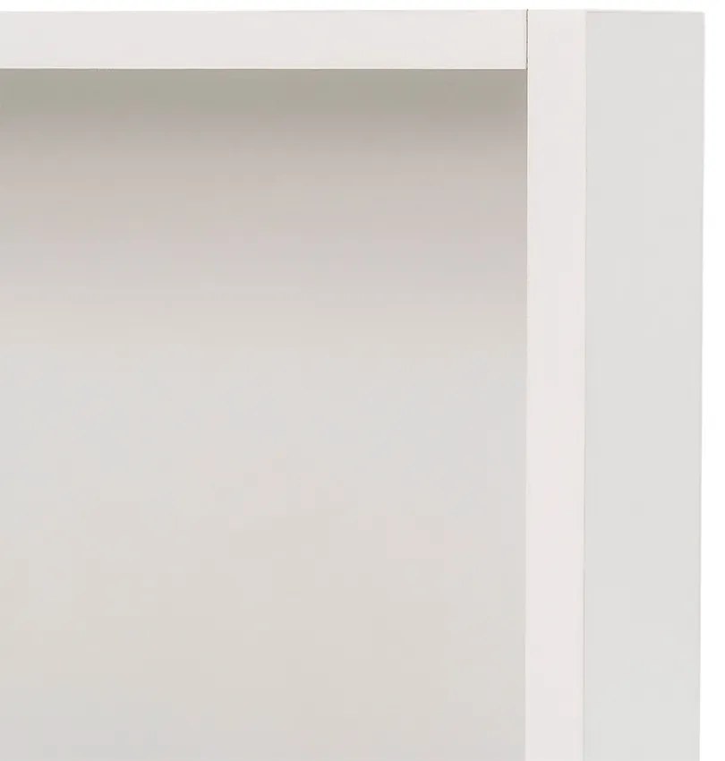 Boxie dulap de perete deschis 40x40x27 cm alb