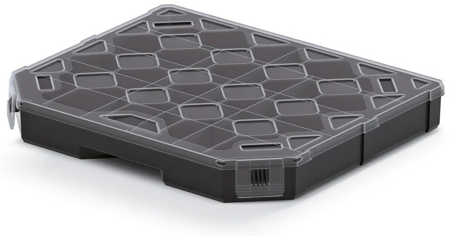 Organizator 28,4 × 24,3 × 4 cm, separatoare, negru