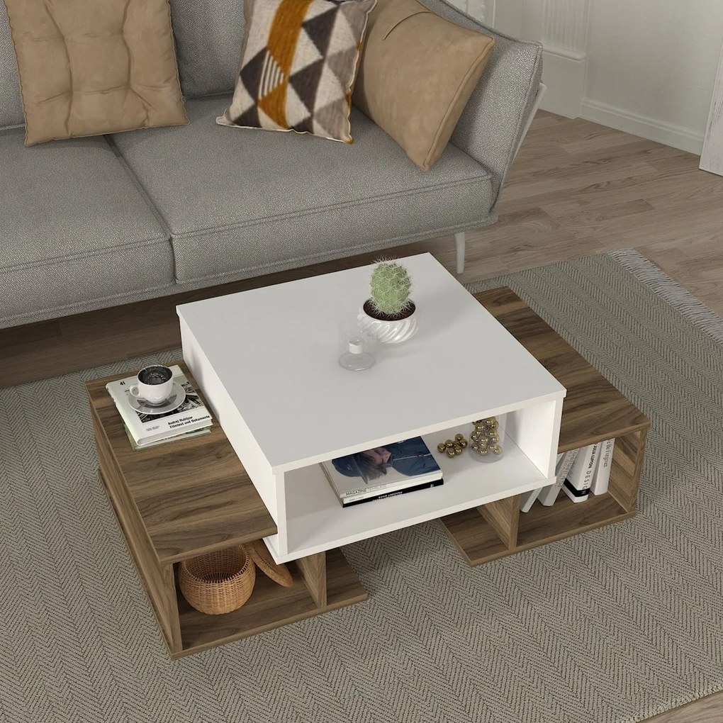 Masă de cafea Sarafina White Walnut