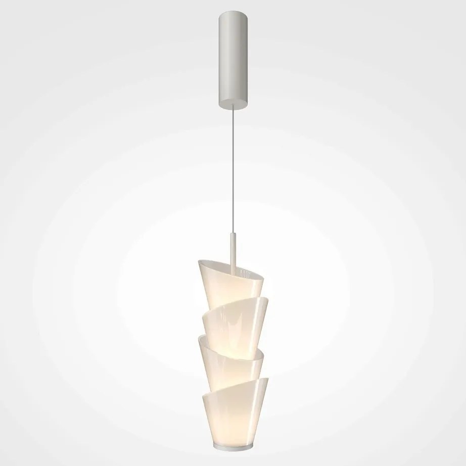 Lustra Suspendata LED, Alb, Seoul