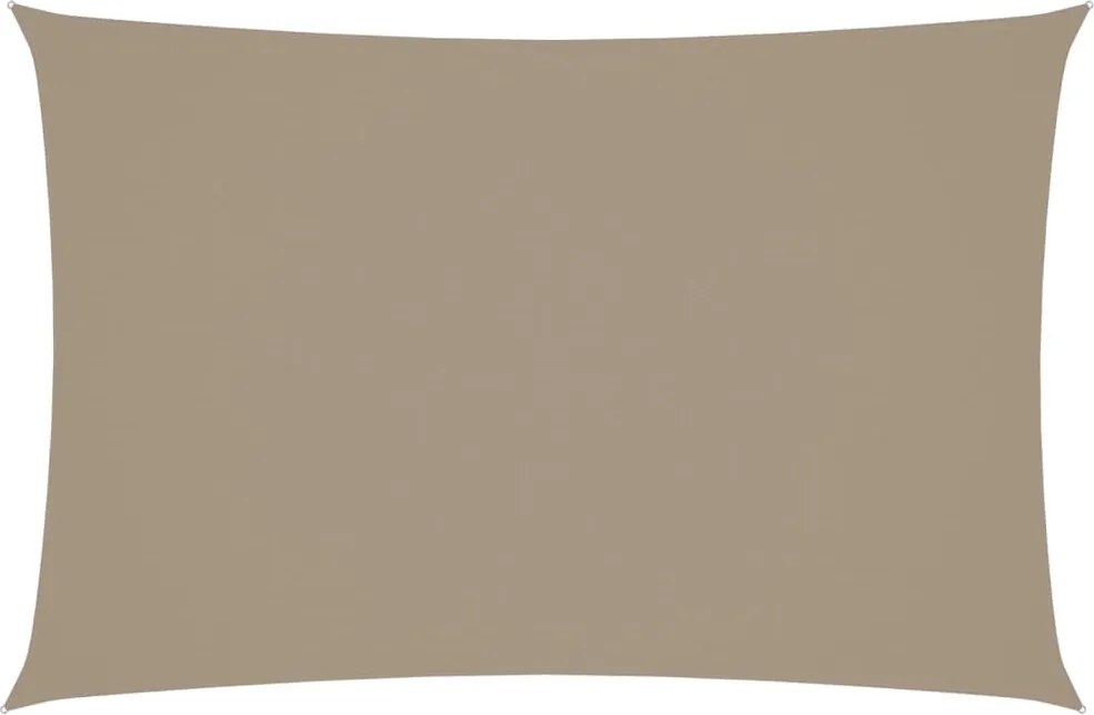 vidaXL Pânză parasolar gri taupe 2x4 m țesătură oxford dreptunghiular