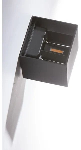 Aplică LED de exterior GAMBINO 2xLED/3W/230V IP54 Azzardo AZ4148