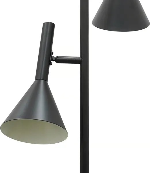 Nordlux - Lampă de podea KELVIS 2xGU10/12W/230V neagră