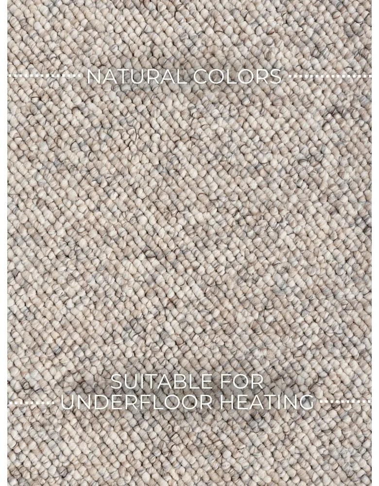 Covor tip traversă gri/crem lavabil 80x240 cm Rocco Dark Cream – Elle Decoration