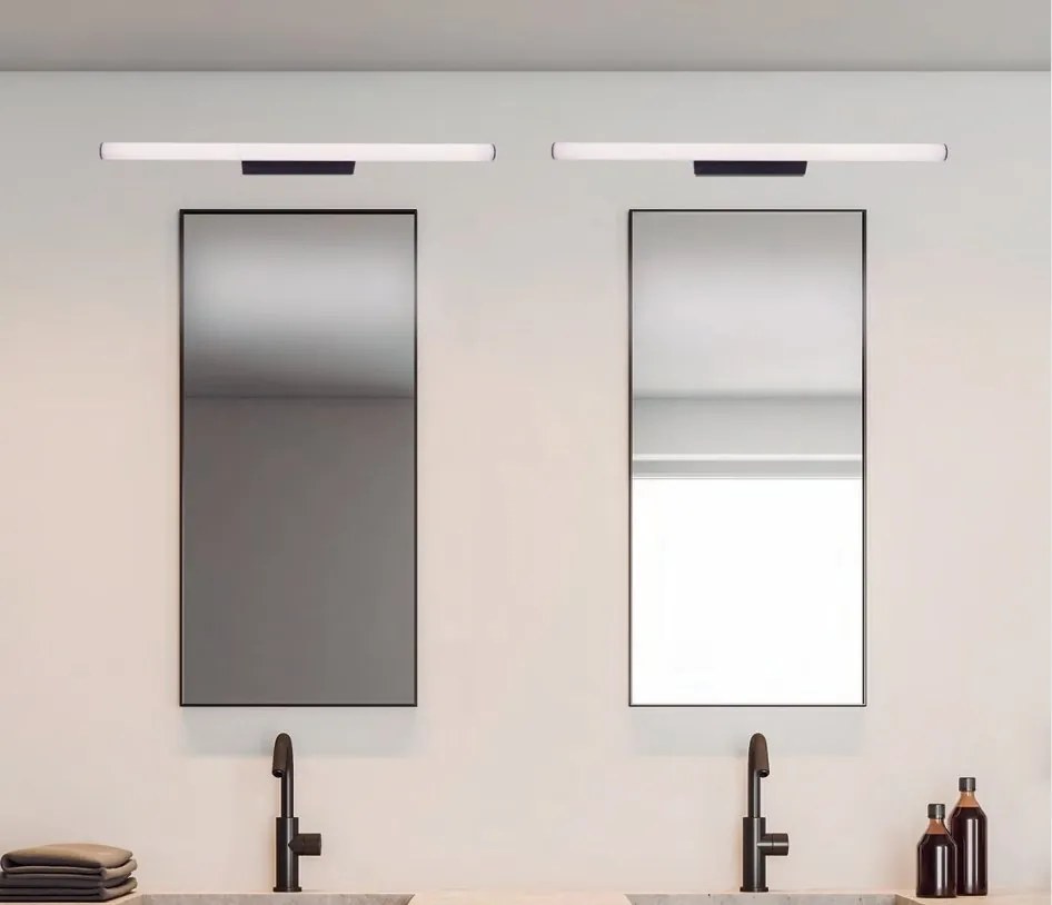 Aplica baie LED IP44 3000K 12W Antiga negru