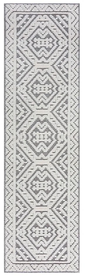 Covor tip traversă gri lavabil din janilie 60x240 cm Jaipur – Flair Rugs