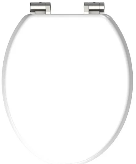 Schütte 84100-A - Capac WC cu închidere lentă SoftClose, din MDF, alb