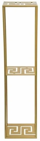 Suport pentru flori 100x24 cm, culoare aurie