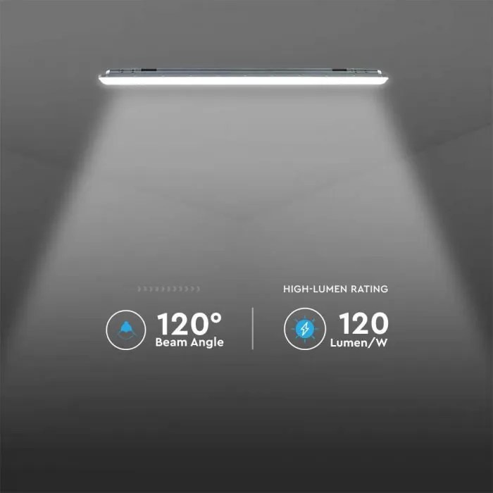 Corp Led cu Senzor de Microunde, 36W, lumina neutra(4000K), 4320lm, IP65, V-TAC