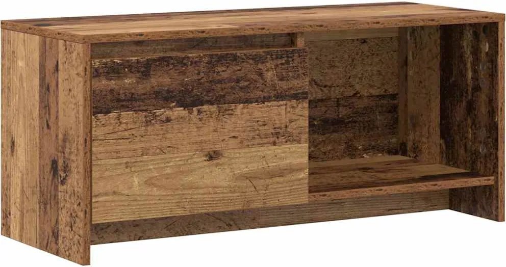 vidaXL Set comodă TV Lemn Vechi 90 x 35 x 40 cm Lemn compozit