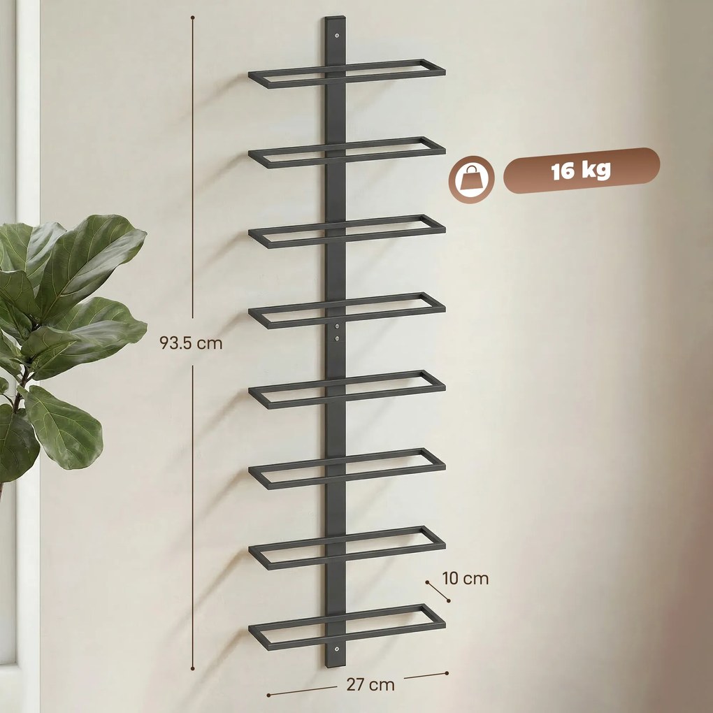 HOMCOM suport sticle slim | Aosom Romania