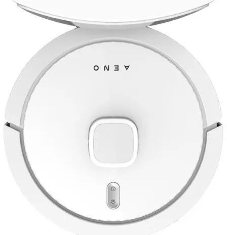 Aspirator robot Aeno RC4S ARC0004S, 5200 mAh, 4000Pa, 300 m², 300 ml, Comenzi vocale, Curatare uscata si umeda, Mapare, Program de curatare, Alb