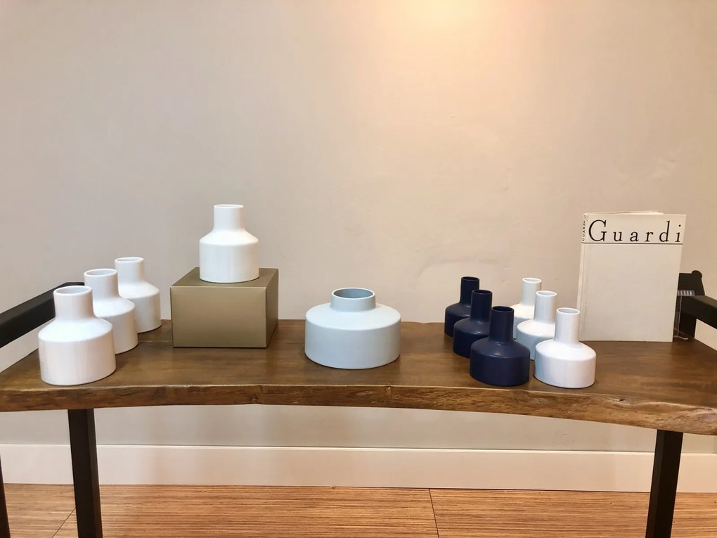 Vaza Sakura Mica Alba (Japan design handmade)