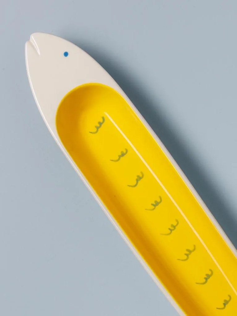 Set 2 tavi in forma de peste, din ceramica, Sardines