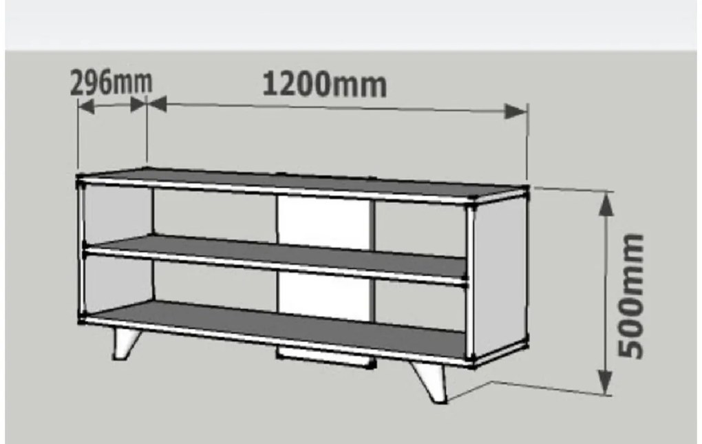 Comoda TV One - Oak