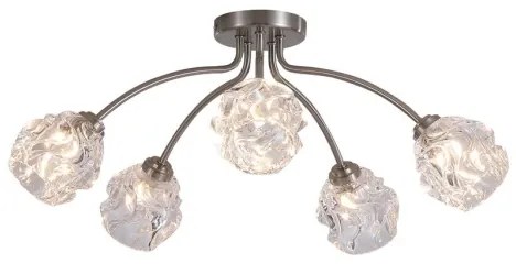 Searchlight 11525-5SN - Lustră aplicată ASTRAL 5xG9/33W/230V crom mat