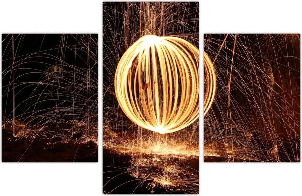 Tablou - Desenat de lumină (90x60 cm)