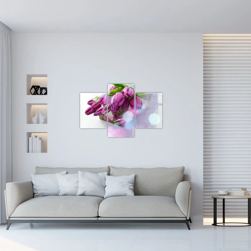 Tablou - buchet de lalele (90x60 cm)