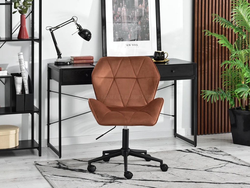 Fotoliu Velma M (cupru + negru). Promo -9%. 1110471