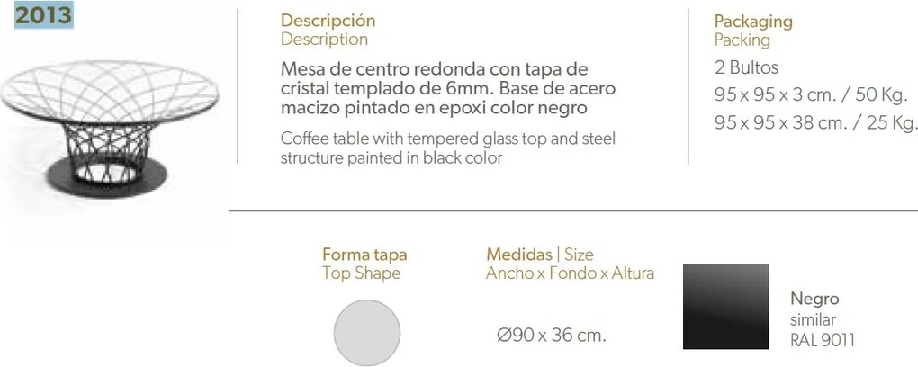 Masuta eleganta design modern Akilah AC-F1209-3BA