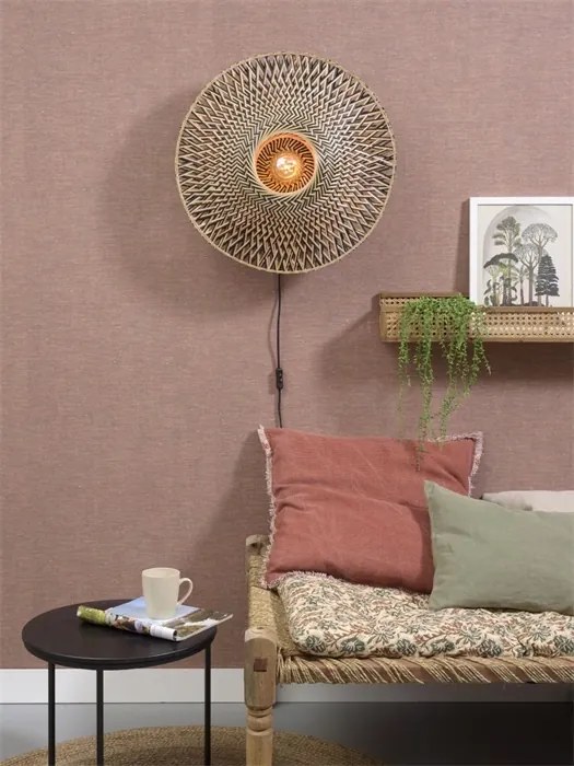 Aplica din bambus Bali M natur, 60cm BALI/W/6015/BN