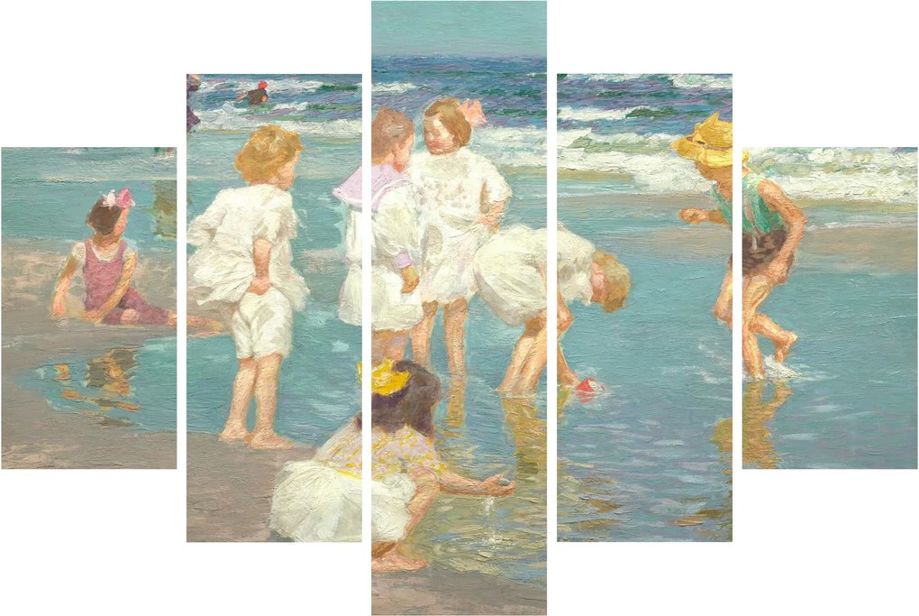 Tablou - Edward Henry Potthast, A Holiday, reproducere (150x105 cm)