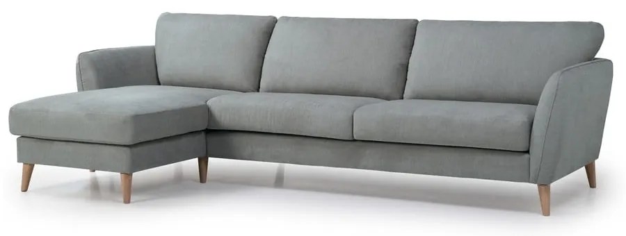 Colțar gri (cu șezlong pe partea stângă ) Paris - Scandic