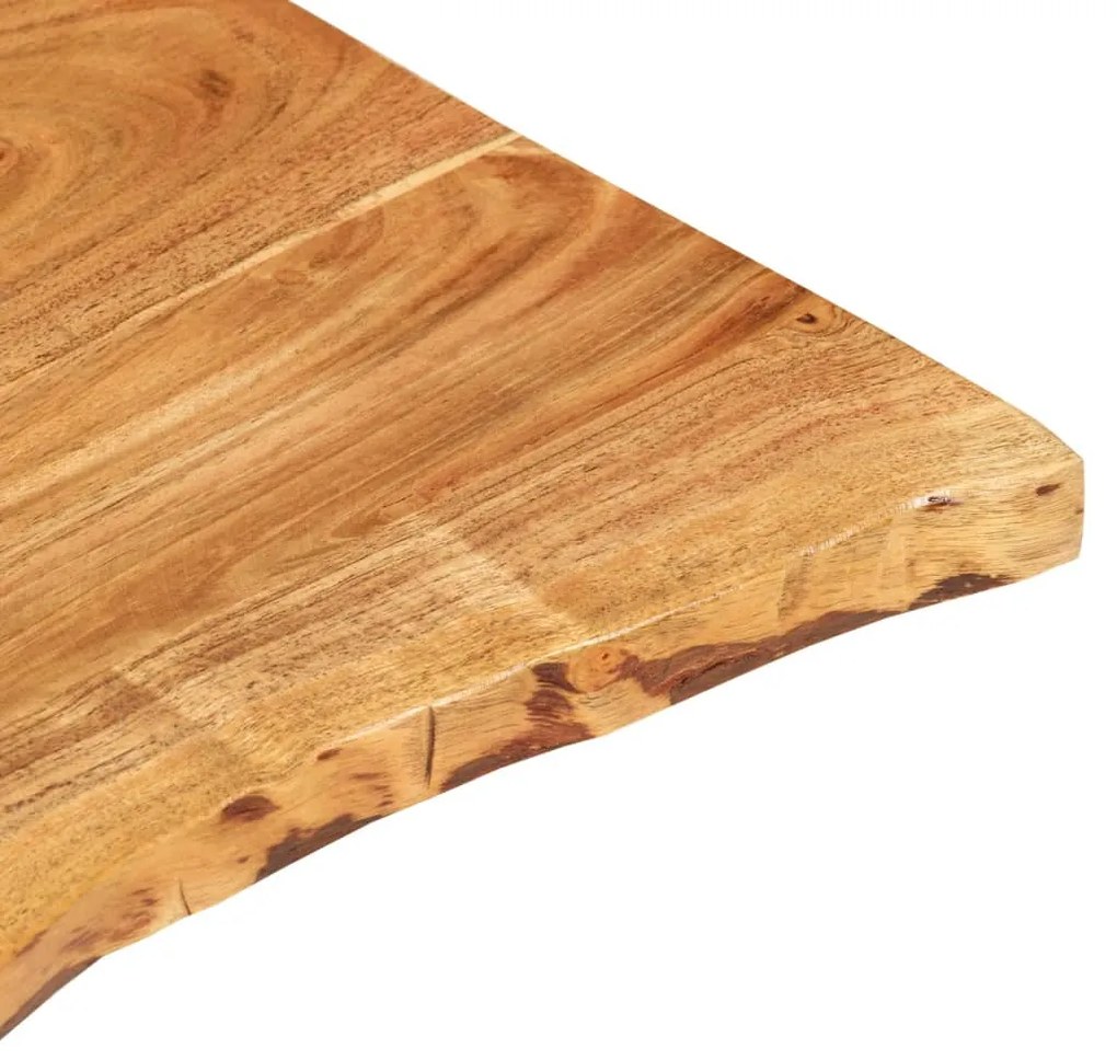 Blat lavoar de baie, 58x55x2,5 cm, lemn masiv de acacia 58 x 55 x 2.5 cm