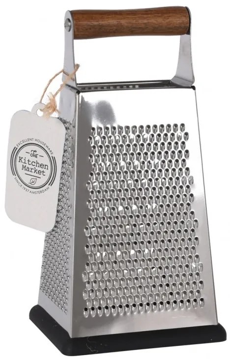 Razatoare 4 fete Retro steel, 11 x 9 x H22 cm