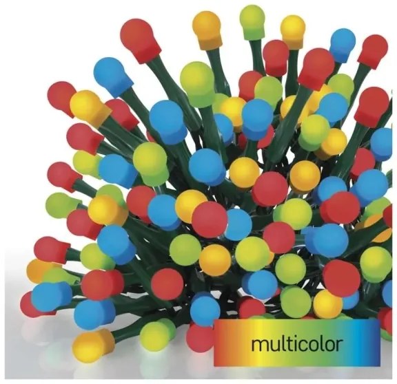 Ghirlandă LED, 300 LED-uri, 8 funcții, 35 m, IP44, alb cald