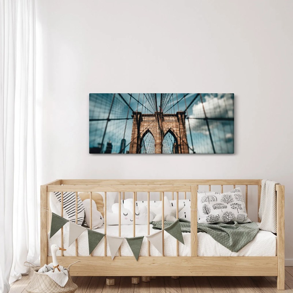 Tablou - Podul din Brooklin (120x50 cm)
