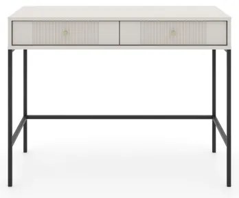 Masă de consolă LUE bej/negru