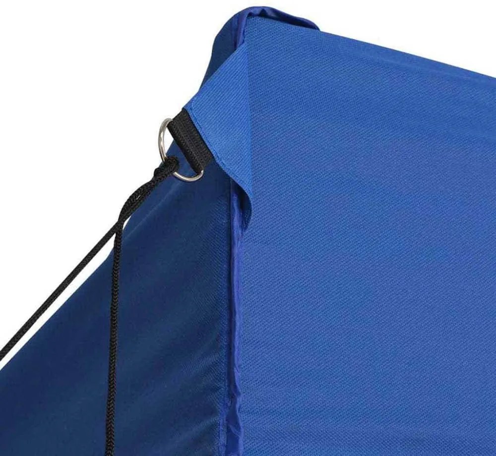 Pavilion pliant 2,9x4,25m-albastru