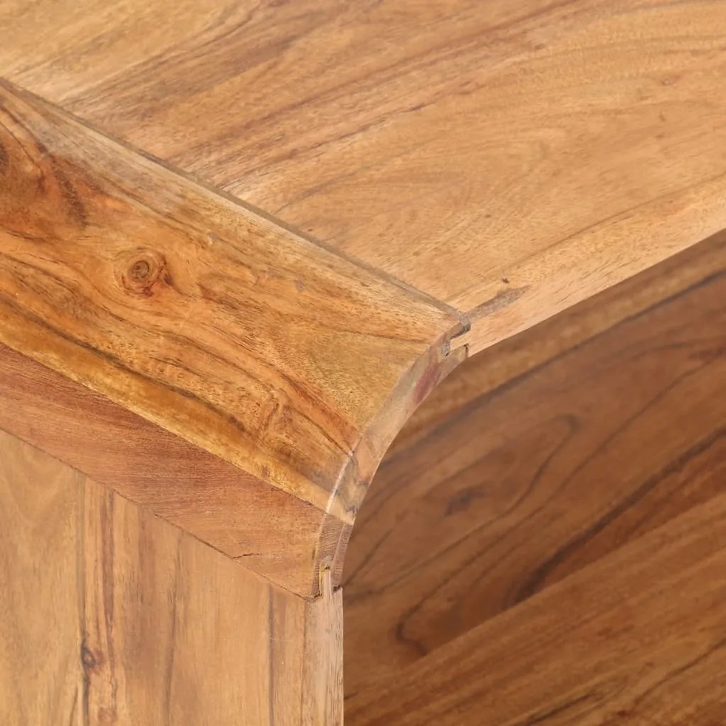 Masuta de cafea, 90x50x30 cm, lemn masiv de acacia