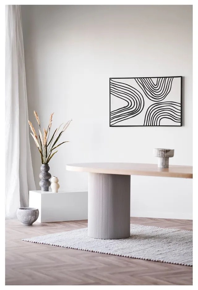 Vază bej din ceramică (înălțime 19,5 cm) Rona – House Nordic