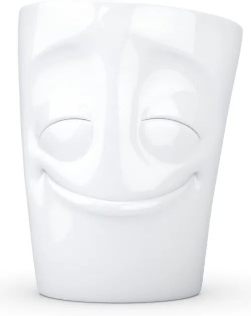 Cană cu toartă din porțelan 58products, 350 ml, alb