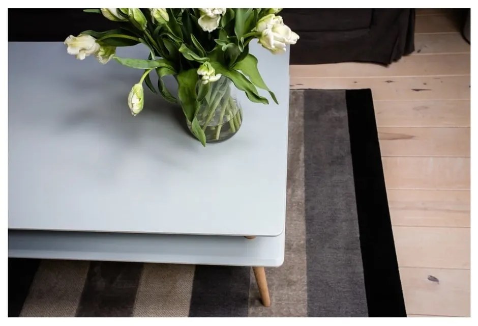 Măsuță de cafea Ragaba KORO, alb