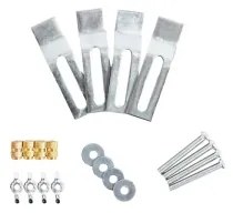 REA-U6653 - Lavoar încastrat ADELA, 33 x 46 cm, ceramică, alb lucios