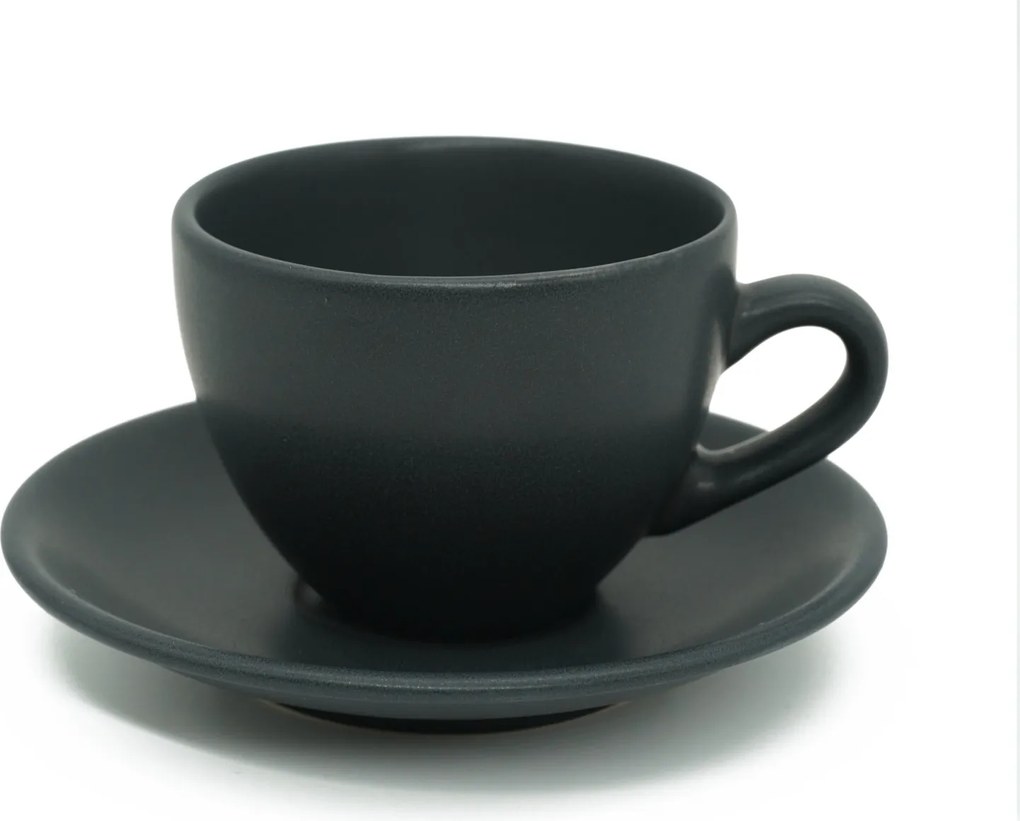 Set Ceasca Cafea Espresso Lung + Farfurie Vulcano 200 ml