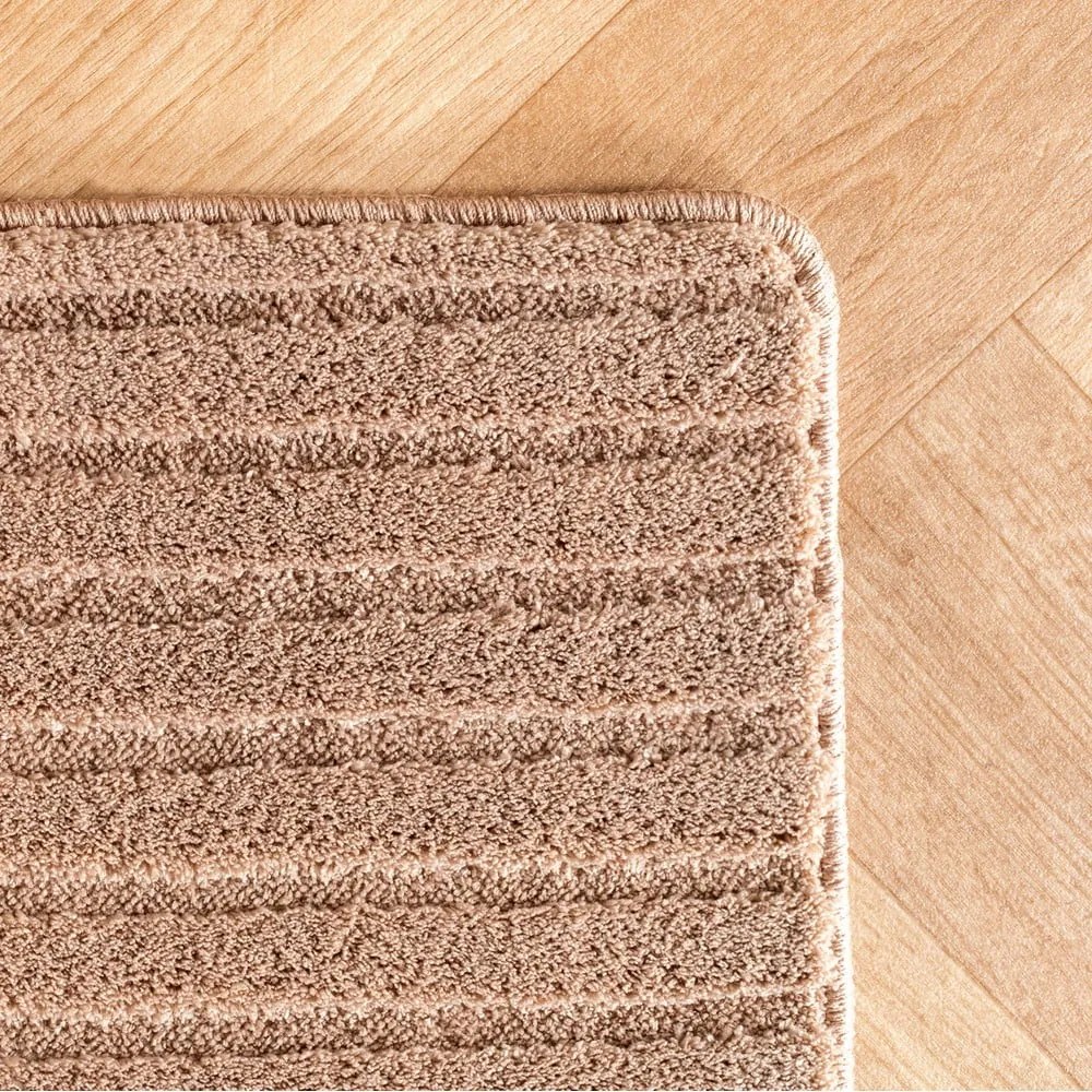 Covor tip traversă bej lavabil 80x250 cm Pompei 1612 – Ayyildiz Carpets