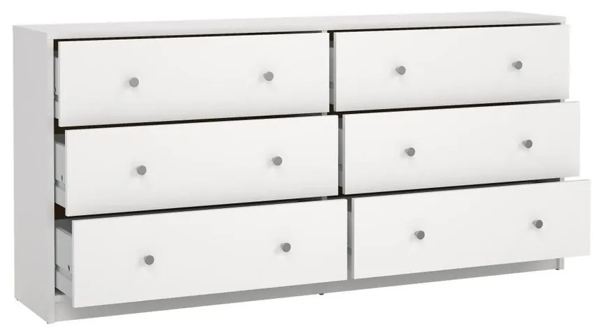 Comodă Myra III, alb