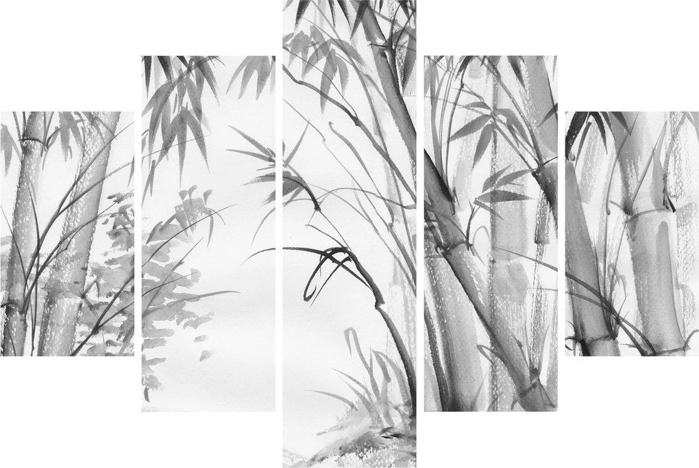 Tablou - Pădure de bambus (150x105 cm)