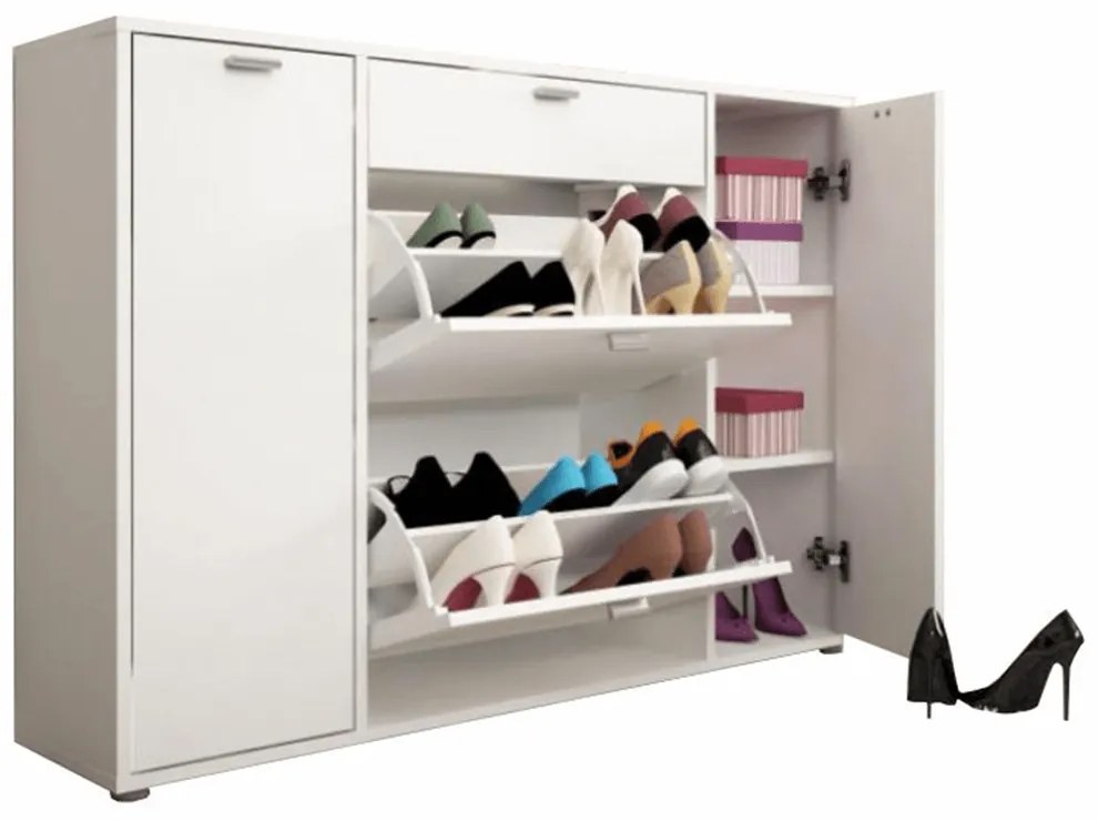 Pantofar, alb, ANABELA