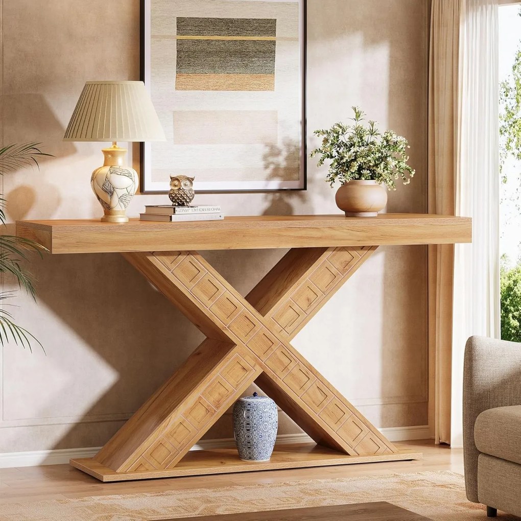 MAM8 - Masa Consola, 140 cm, masuta hol, living, dining, dormitor - Maro