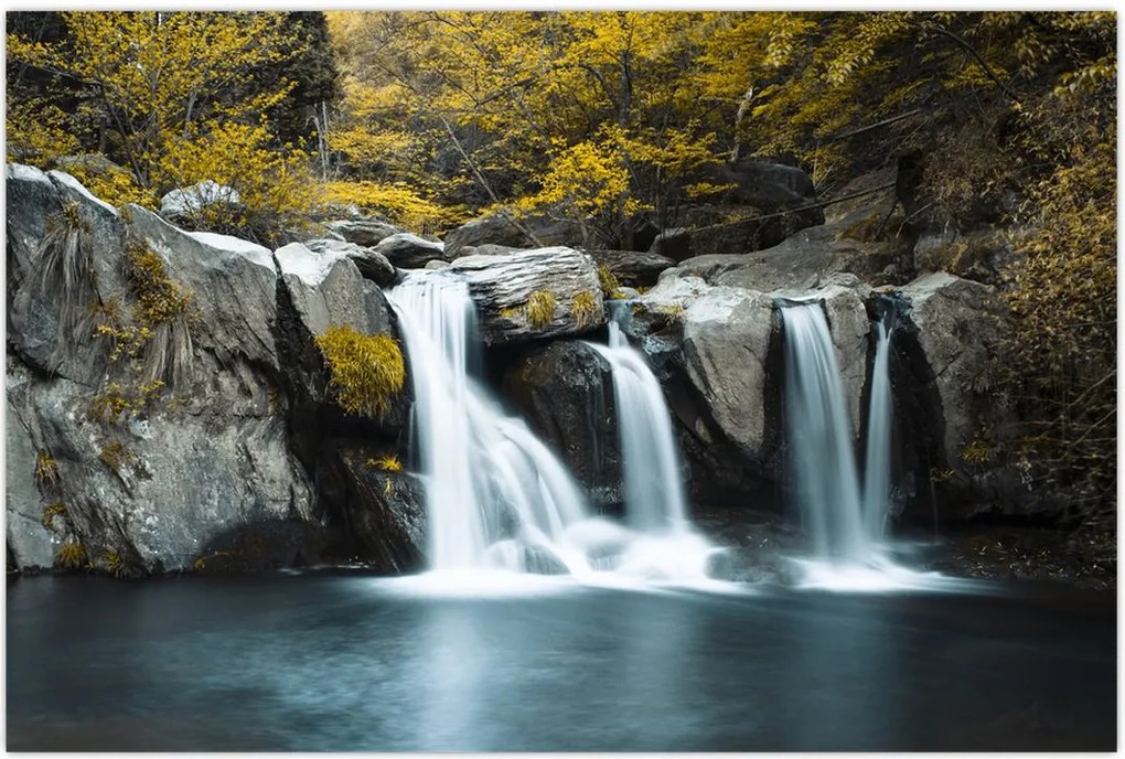 Tablou - Cascade, Lushan, China (90x60 cm)