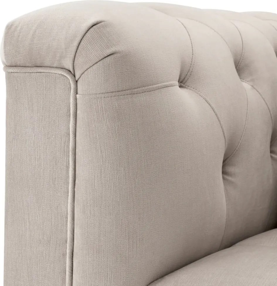 Fotoliu elegant design LUX Cesare, pebble grey 111012 HZ