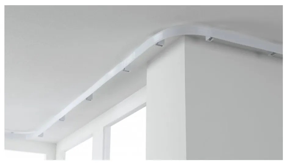 Șină de perdea din plastic 350 cm Flexline - Gardinia