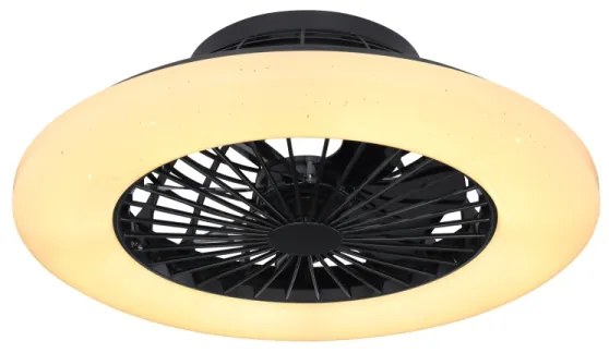 Plafonieră LED dimabilă cu ventilator Globo 03628B LED/30W/230V + telecomandă