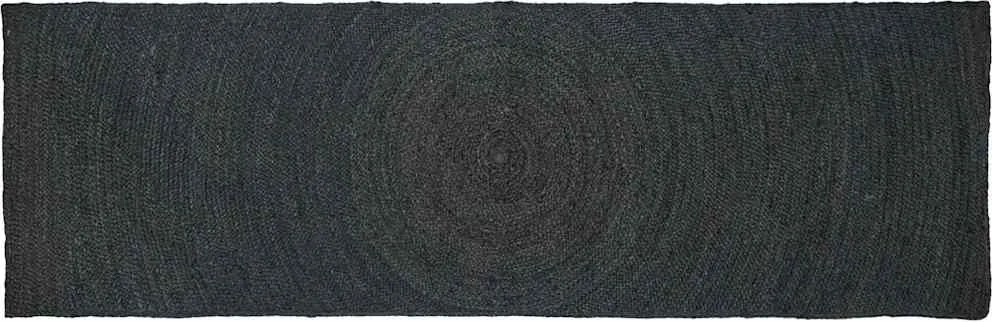 vidaXL Covoare de zonă Dreptunghiular Gri închis 80 x 300 cm Iută